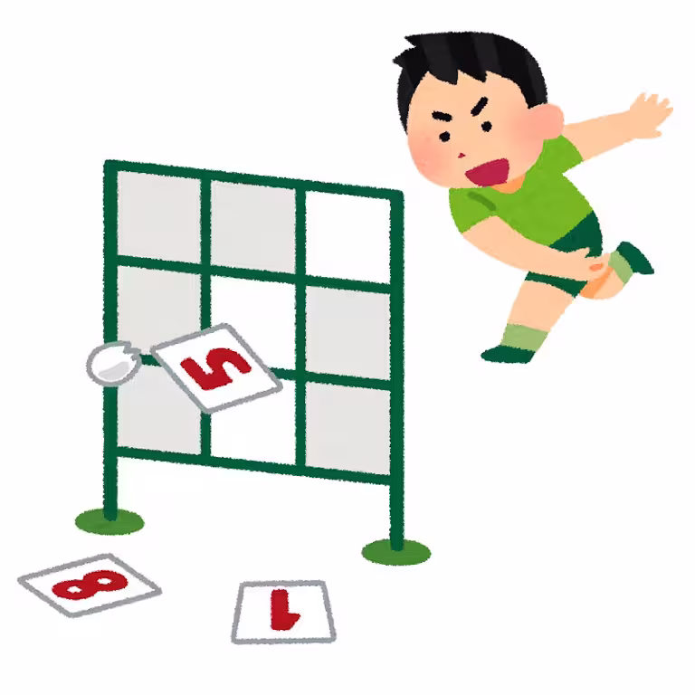 ストラックアウトに挑戦しよう